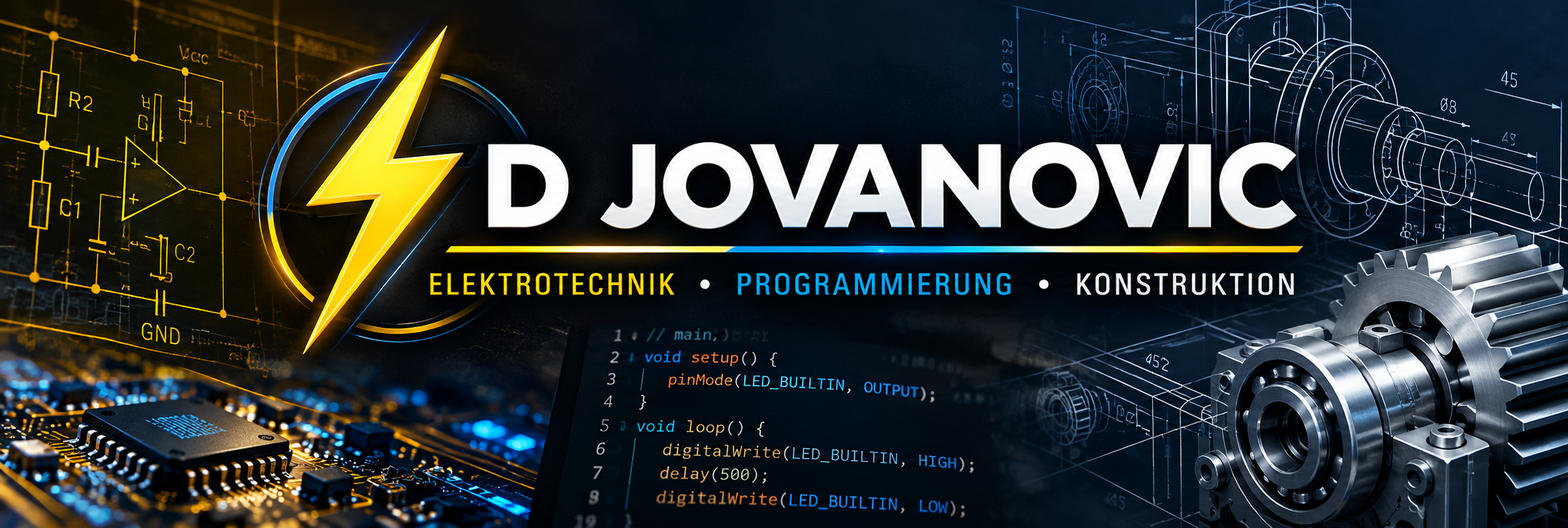 D Jovanovic – Elektrotechnik, Programmierung und Konstruktion